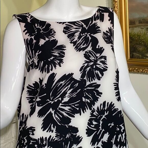 NWT Elle by RW & Co Black & White Sheath Dress - Picture 4 of 9